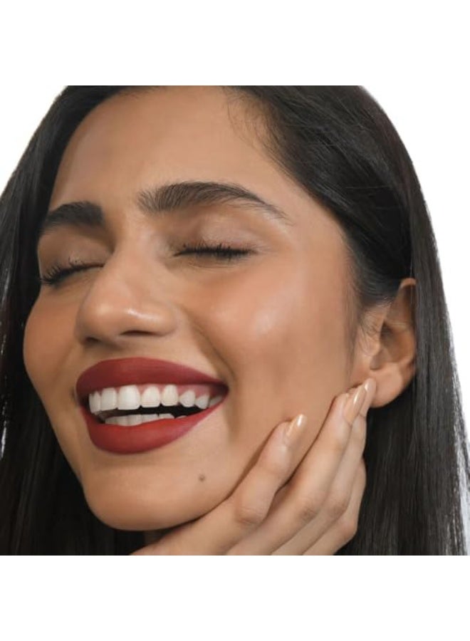 Kiro Moist Matte Lipstick Red Beet (Soft Burgundy), 4.2 gm, Smudgeproof, Long lasting, Matte Lip stick, Vegan, No Paraben, Jojoba Oil, Cocoa Butter, Non Toxic Lipstick for Intense Pigmentation - Image 3